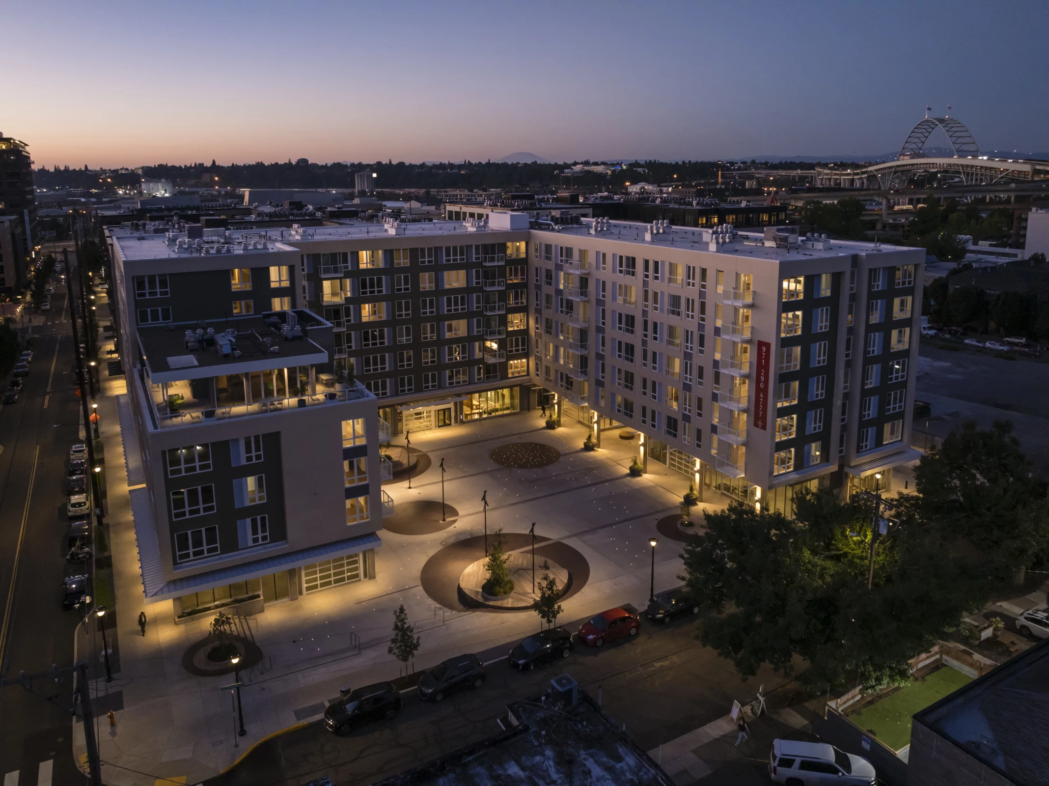 Slabtown Exterior Night